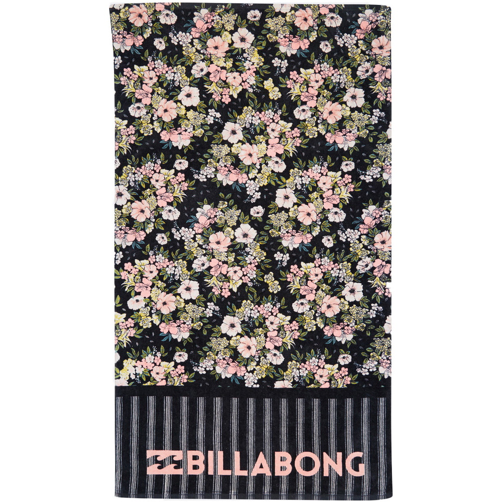 Billabong Unlimited Großes Handtuch BLACK PEBBLE H9TO02